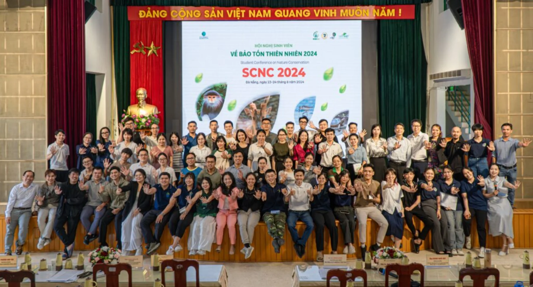 Participating in annual event: Student Conference on Nature Conservation - SCNC 2024